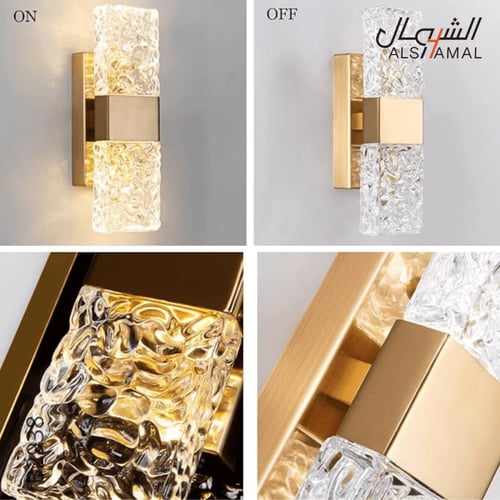 ابليك جداري LED اضائه اصفر