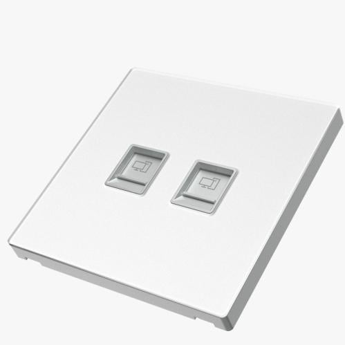 فيش تليفون + كمبيوتر (GEM) - الماس ابيض