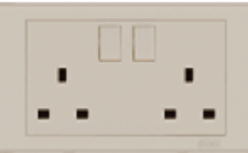 فيش 13 امبير مجوز مع مفتاح مدريد