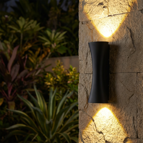 LED 7302 BK+WW 10W كشاف جداري