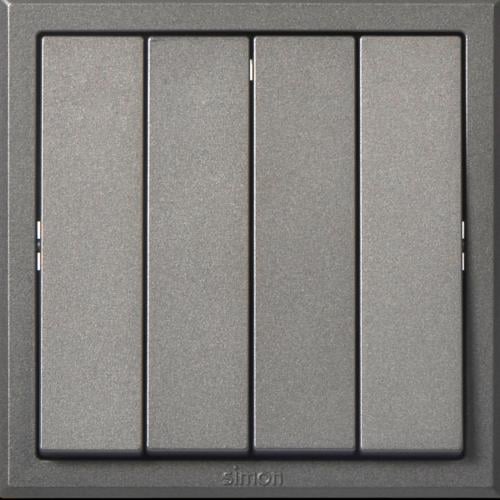 مفتاح رباعي فالينسيا رمادي