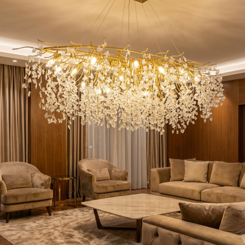 306/1800L GD ثريا كريستال