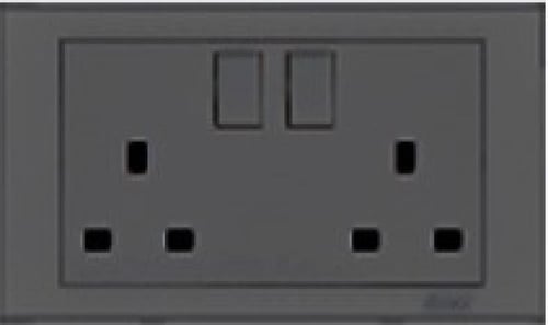 فيش 13 امبير مجوز مع مفتاح مدريد