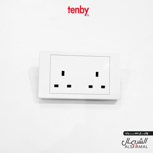 فيش مزدوج 13 امبير TENBY