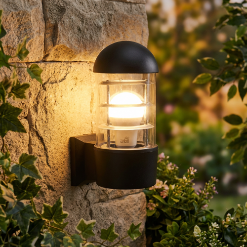 4905 BK فانوس جدار قبة