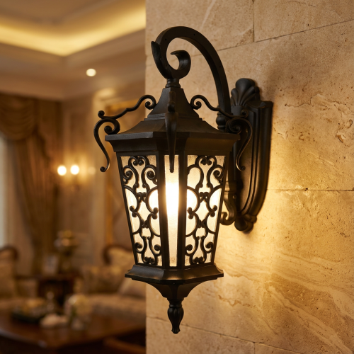 918W S SBK E27 فانوس جدار