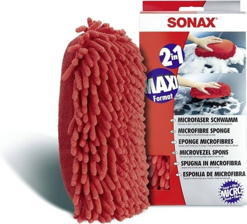 إسفنج غسيل - SONAX Microfiber Car Wash Sponge