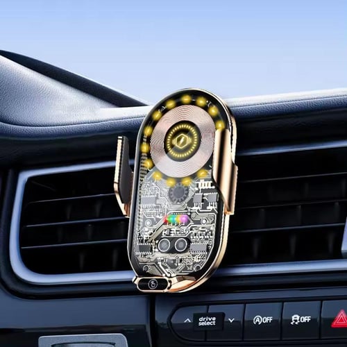 حامل جوال سيارة شحن لاسلكي لجميع الجوالات