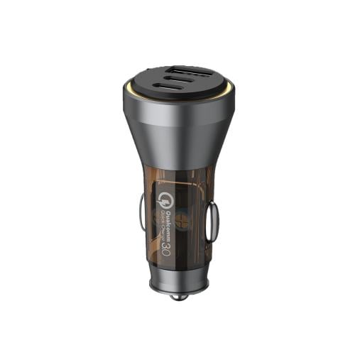 شاحن سيارة 84 واط ثلاث منافذ 2PD و USB