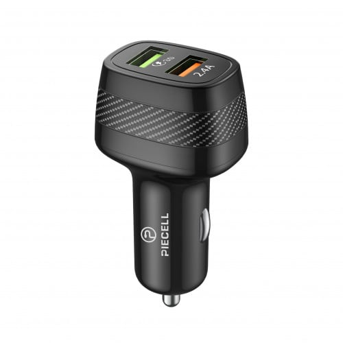 شاحن سيارة 30W ماركة بايسل منفذين USB سريع