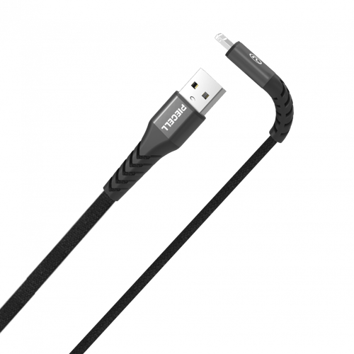 كيبل ايفون معتمد من ابل 120 سم قماش اسود