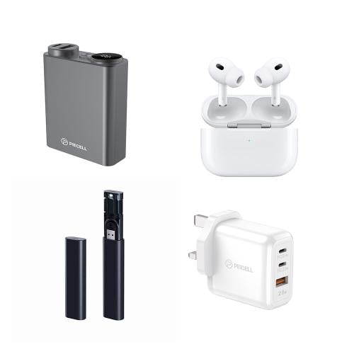 عرض باقة الشحن الاحترافي | شاحن جداري 65 واط + بوك...