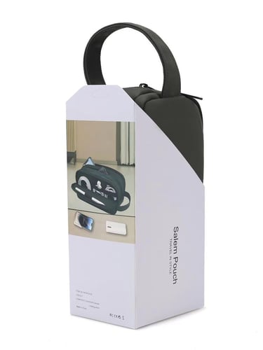 شنطة يد واسعة بثلاث سحابات مقاومة للمويه