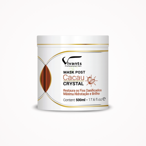 ماسك الكاكاو والكريستال لحماية ونعومة الشعر المعال...