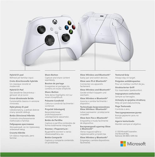 يد اكس بوكس لون ابيض - Xbox Series X|S Controller...