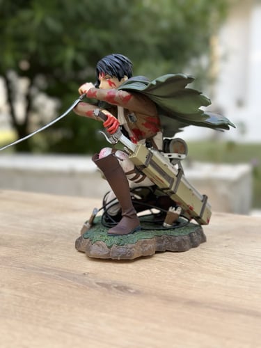 فيقر ليفاي آكرمان انمي هجوم العمالقة