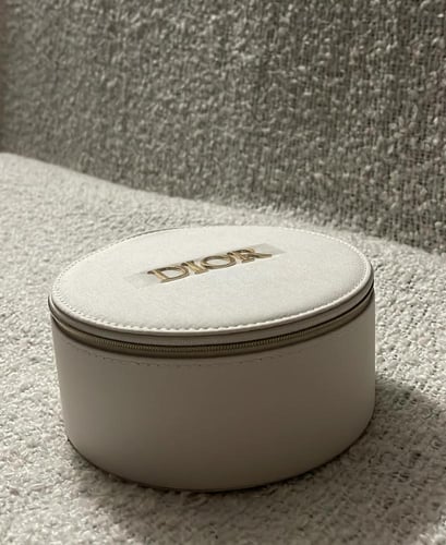 Dior make up bag