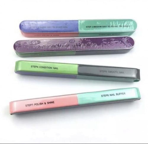 مبرد وتلميع الأظافر ب8جهات