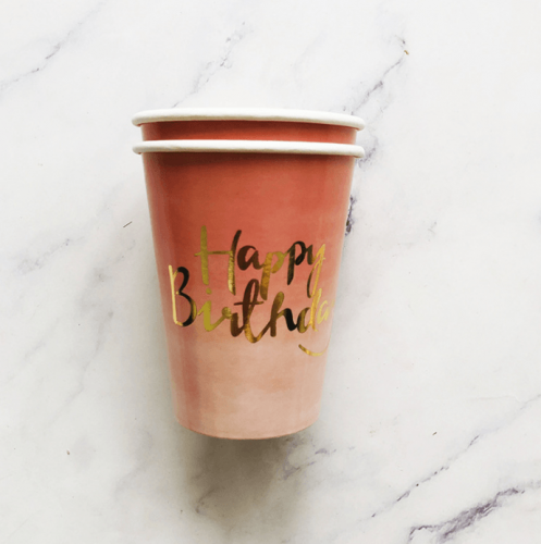كاسات هابي بيرثدي | Happy Birthday Cups