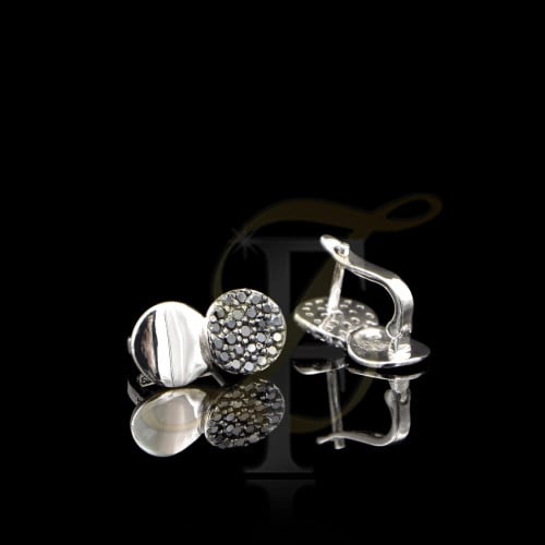 حلق (زركون) فضة عيار 925