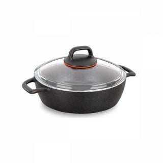 كوركماز جوستو فولكانيت قدر مسطح 3.5 لتر -KORKMAZ G...