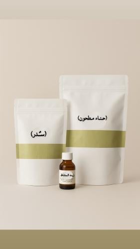 كورس حناء بودره وسدر (زيت المشاط)