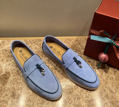 ‏Loro piana (33) فلات لورو بيانا ( BLUE )