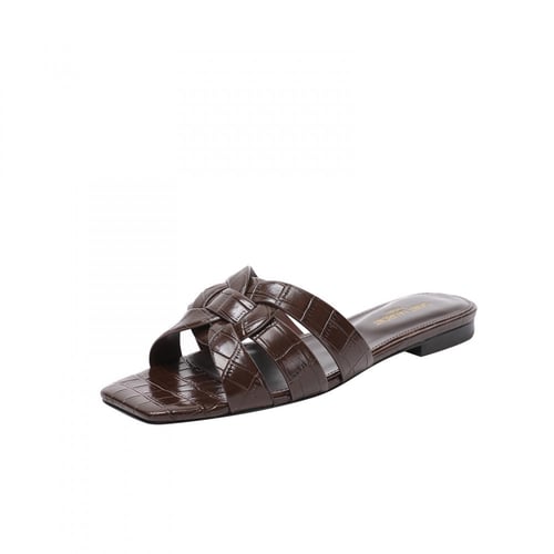 Sainti Laurent slipper (COFFEE)سليبر ساني لوران