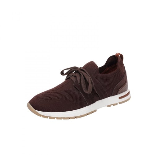 loro piana (2) سنيكر لوروبيانا (COFFEE)