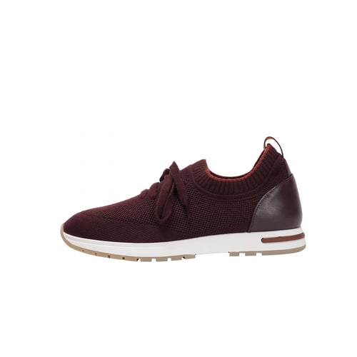 (5) سنيكر لوروبيانا (WINE RED) loro piana