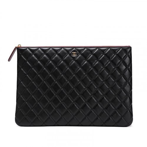 ‎شانيل (لامب سكن ) ذهبي Chanel size 33cm