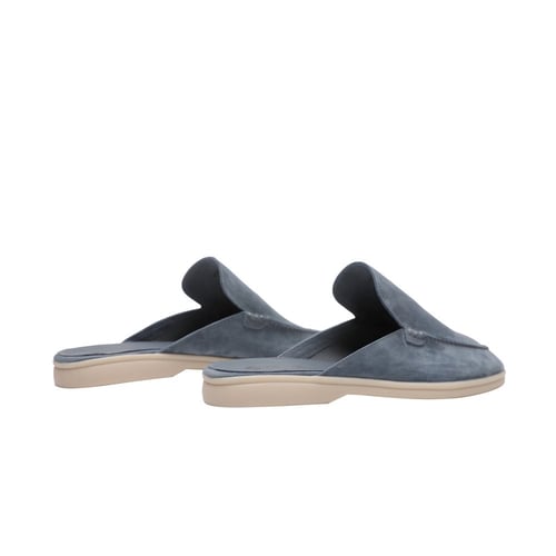 Loro piana هاف فلات لورو بيانا (light blue grey)