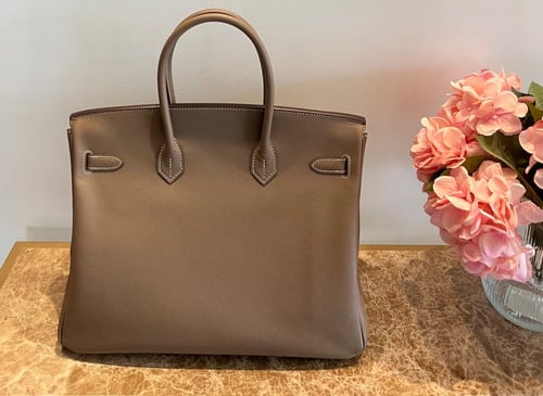 ‏‎ هيرميس (بيركن35) Hermè (رصاصي ابسوم)