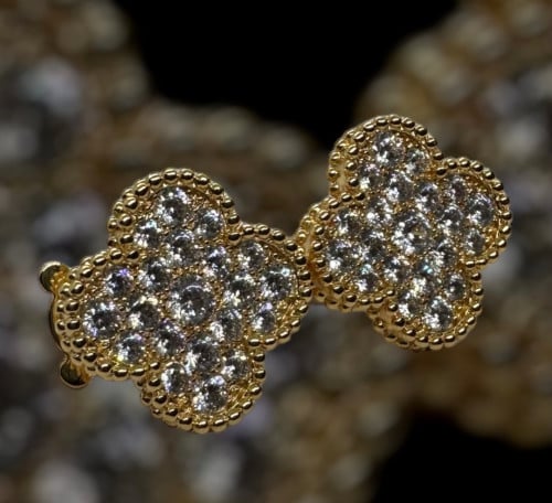 فان كليف ذهبي Van Cleef(إكسسوار مطلي )