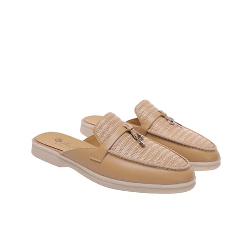 Loro piana هاف فلات لوربيانا (light camel leather)