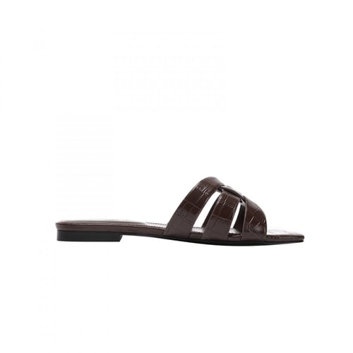 Sainti Laurent slipper (COFFEE)سليبر ساني لوران