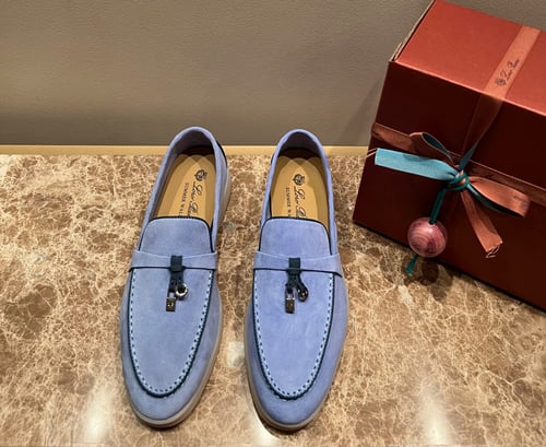 ‏Loro piana (33) فلات لورو بيانا ( BLUE )