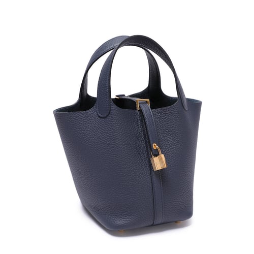 (كحلي ) hermes picotin size 18 هيرميس بيكوتان مقاس...