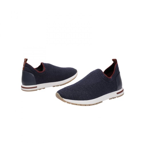 (2) loro piana سنيكر لوروبيانا (BLUE)