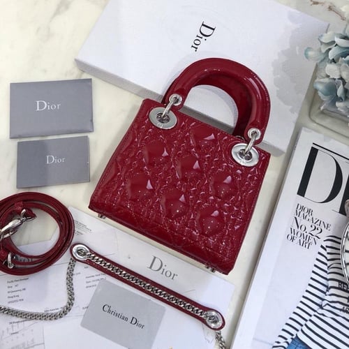 ليدي ديور 17 lady Dior (هاردوير فضي)