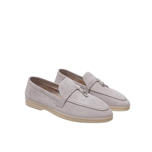 loro piana (11) فلات لورو بيانا (PEARL GRAY/WHITE...