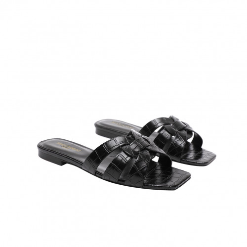 Sainti Laurent slipper سليبر ساني لوران(أسود)