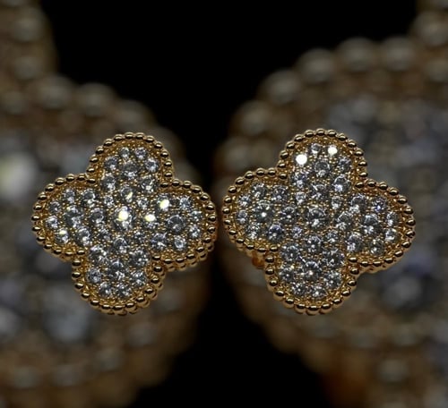 فان كليف ذهبي Van Cleef(إكسسوار مطلي )