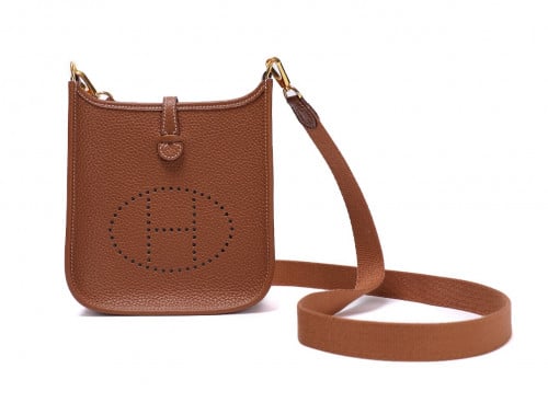 Hermès Evelyne 17CM gold( 1 )هيرميز إيفلين