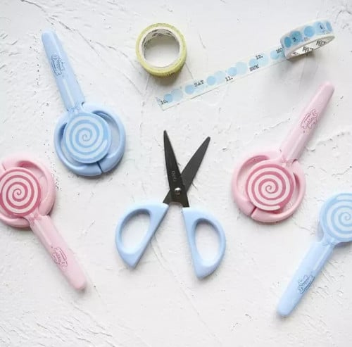 مقص الكاندي - أزرق