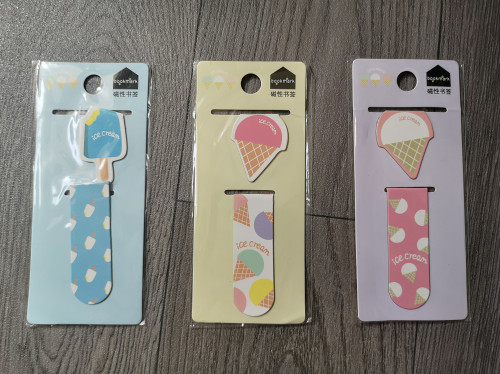 فاصل كتاب الايس كريم