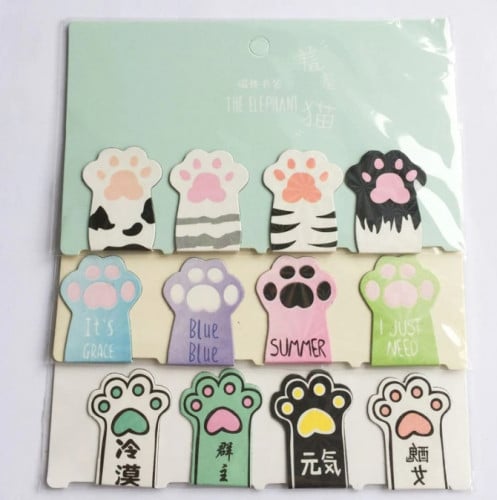 فاصل كتاب يد القطة