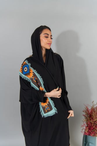 عبايه سوداء صيفيه خفيفه