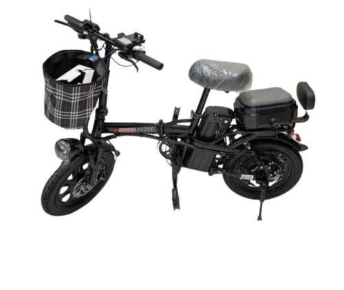 دراجة كهربائية ١٦ انش قابل للطي كفر عريض