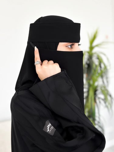 عدد 3 نقاب مشبك عادي وسط